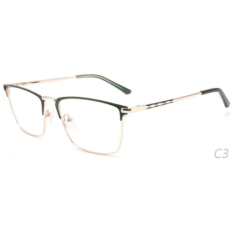 AM2005 Hot sale fashion metal stainless steel glasses optical frame eyeglasses Ready stocks