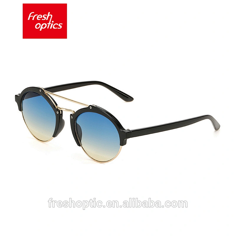 LM1710 Economical high quality blue point sunglasses big sunglasses round sun glasses