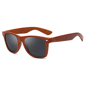Fashion Sun glasses Style and PC Frame Material sunglasses wood grain sun glasses