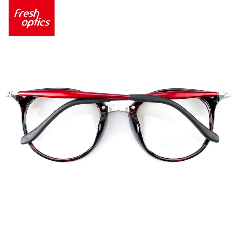 TR1157 Metal Bridge Round Optical Eyewear,TR90 Optical Frames