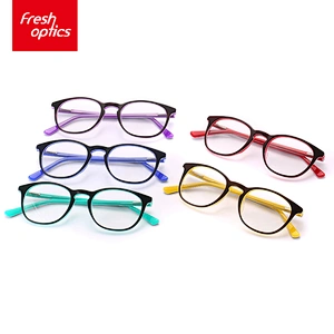 FB3756 Colorful Branded Acetate Round Eyewear Optical Glasses