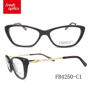 FB4250 Promotions acetate stylish eyeglass optical frames for girls
