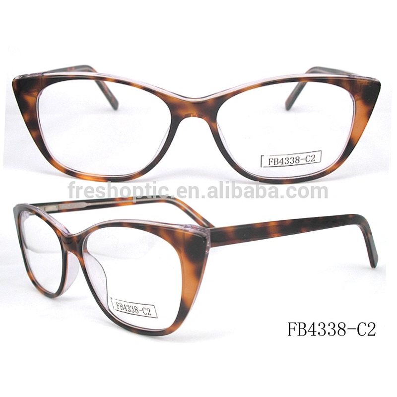 FB4338 Wholesale acetate frames luxury latest ladies office wear designs optical frame