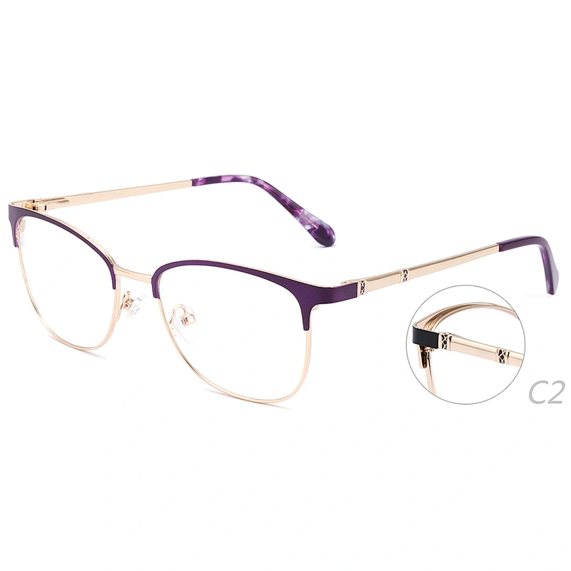 Environmental CE FDA metal optical eyeglasses ready stock