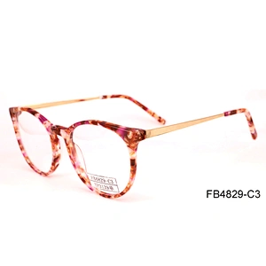 FB4829 Acetate eyeglass frames wholesale reading glasses unisex eyeglasses frame