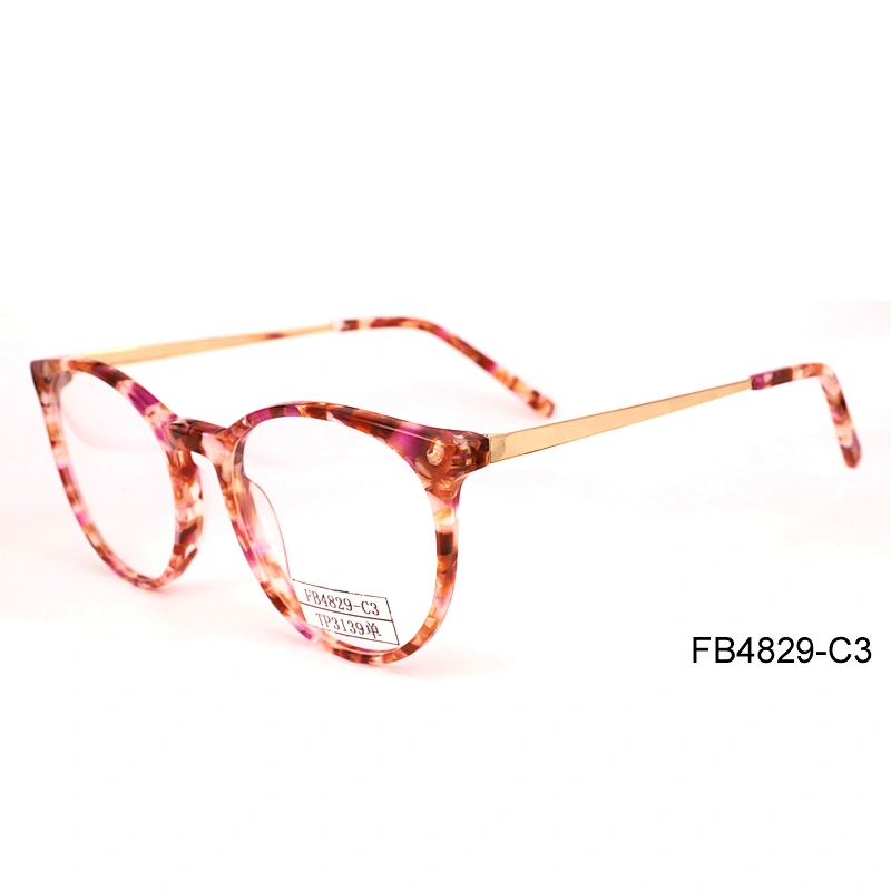 FB4829 Acetate eyeglass frames wholesale reading glasses unisex eyeglasses frame