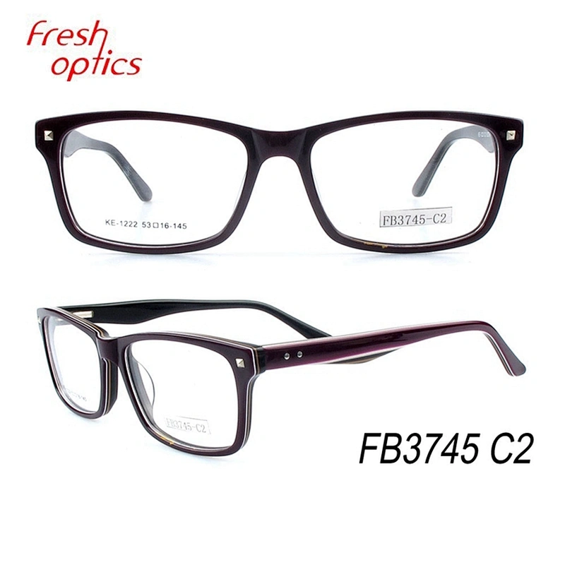 China custom italy acetate optical glasses fashion eyewear