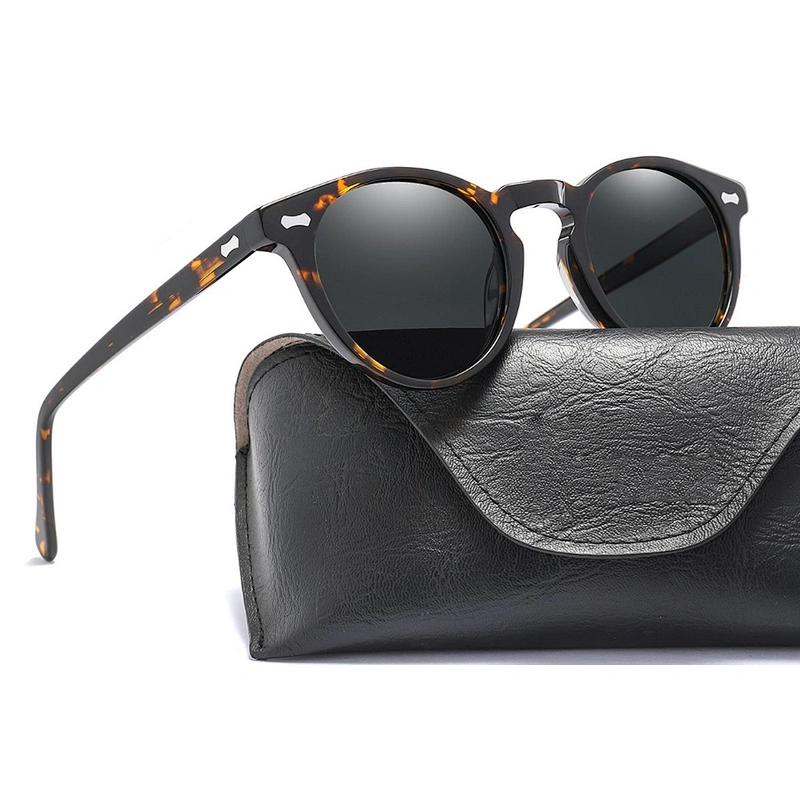 China manufacturer vintage high quality polarized acetate sunglasses frame for men