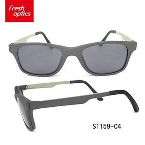 S1159 Hot selling reading sunglasses optical frames with clip on
