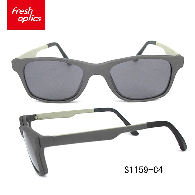 S1159 Hot selling reading sunglasses optical frames with clip on