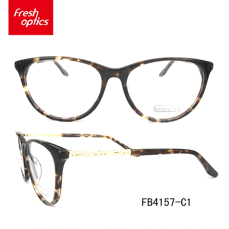 FB4157 Adjustable reading acetate plastic eyeglasses frames men