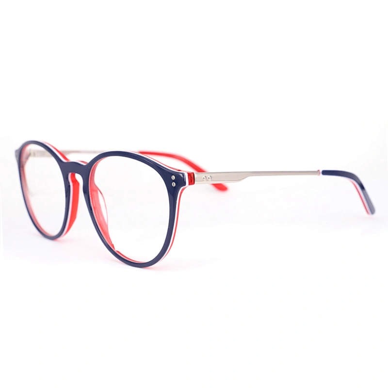 FB5507 Round spectacle frames high quality spectical frame acetate material eye frame