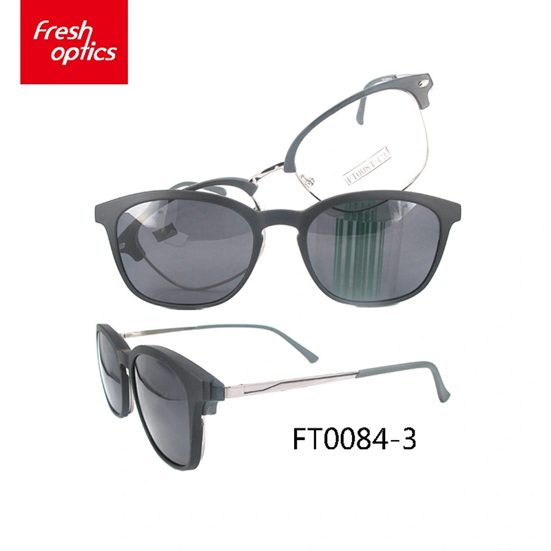FT0084 Anti-Glare polarized bifocal clip on sunglasses for sale
