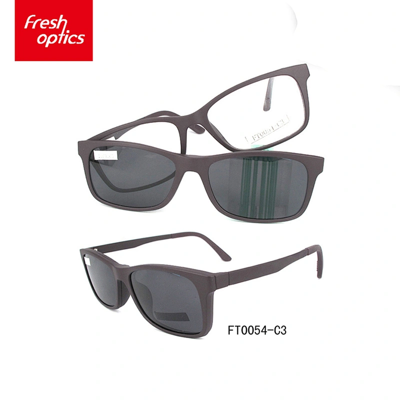 FT0054 Modern Classic Design Ultem Sunglasses Clip On