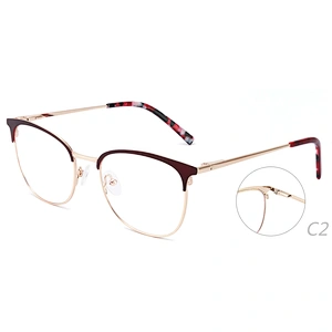 Latest China low MOQ new metal optical frames ready to ship