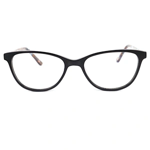 FB5387 China eyeglass manufacturer beautiful optical frames fashion acetate material frame