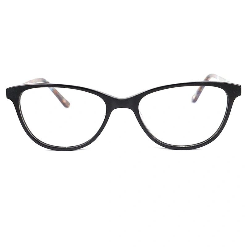 FB5387 China eyeglass manufacturer beautiful optical frames fashion acetate material frame
