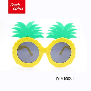 DLM1002 Fashionable Plastic Sunglass Frame With Bead Flower