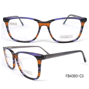 FB4393 Acetate Cheap prescription glasses full rim fashion eyewear eyeglasses frame