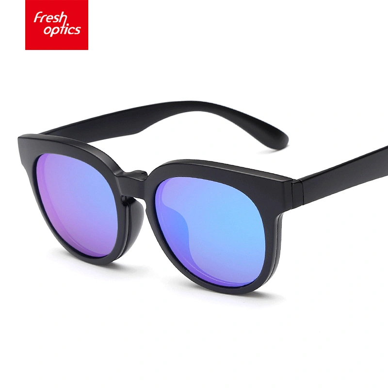 TR9010 Factory Direct Unisex Round Ultem Clip On Sunglasses