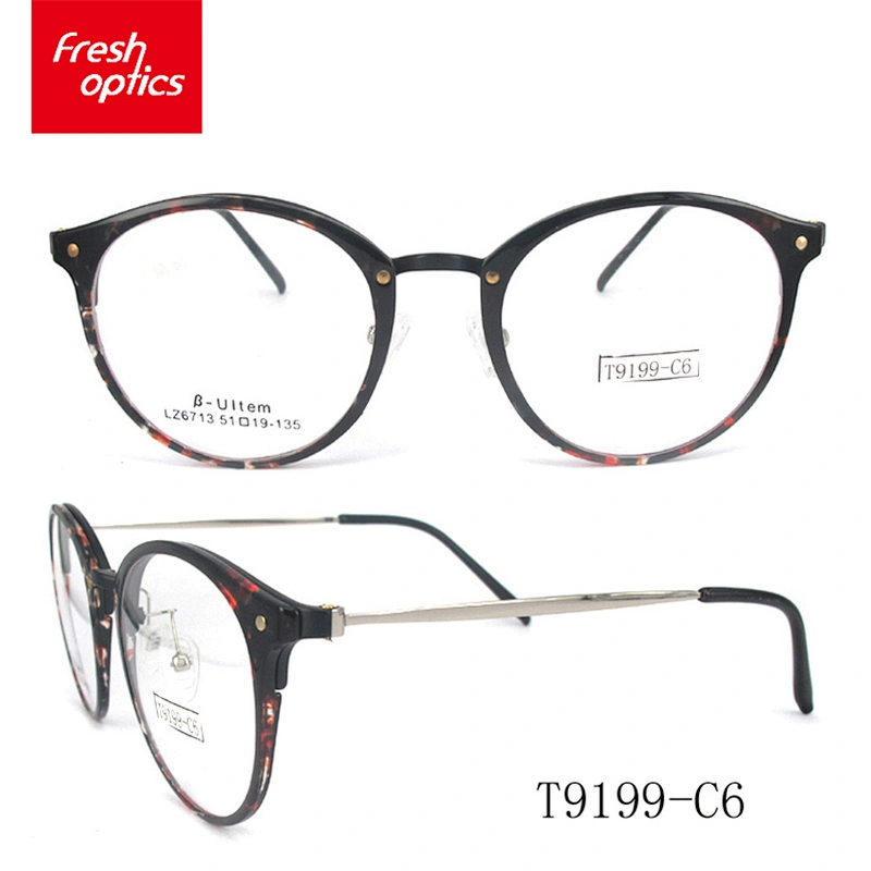 T9199 2017 European style vogue tr90 eyeglass optical frames