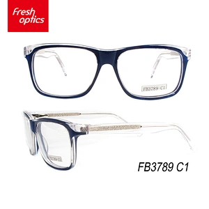 FB3789 Elegant Fashion Optical Frames Eyeglasses With Transparent Processing