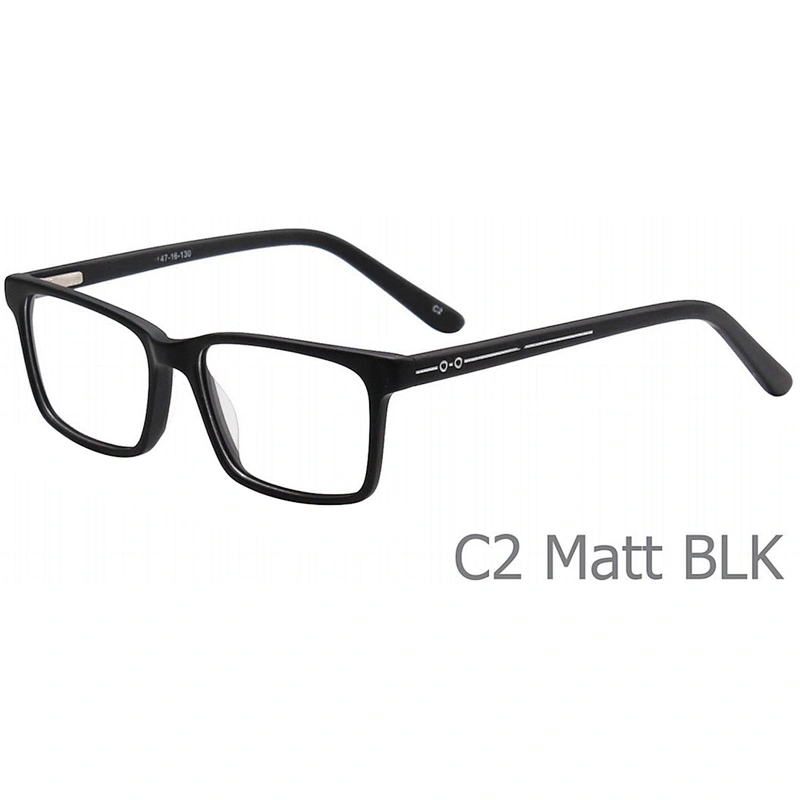 2020 anti blue square fashionable acetate optical eye glasses frames for boy