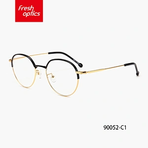 HH90052 Professional manufacture cheap gentleman eyeglasses frames round