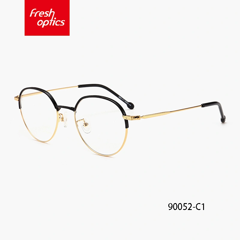HH90052 Professional manufacture cheap gentleman eyeglasses frames round