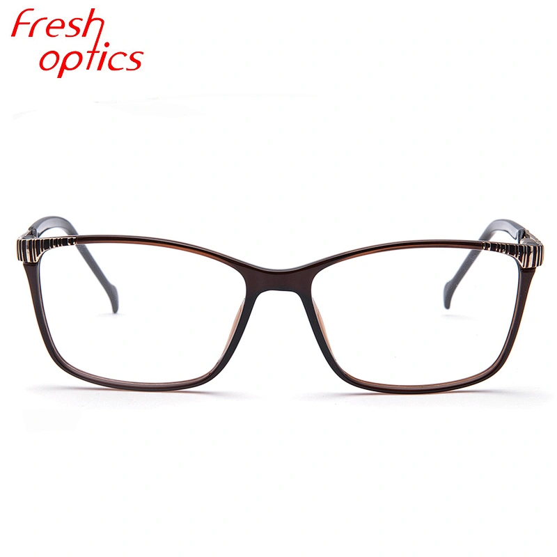 Newest High Quality Change Colorful Temple Mental Frames TR90  Eyeglasses