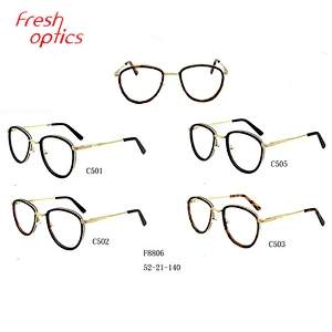 Best selling durable using ladies acetate fashion eyeglass frame