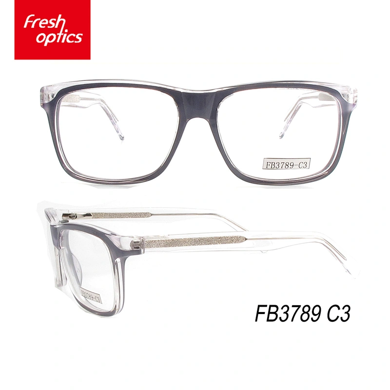 FB3789 Elegant Fashion Optical Frames Eyeglasses With Transparent Processing