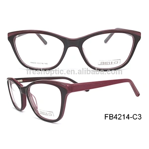 FB4214 Acetate Wooden Optical Glasses acetate eyeglass frames wholesale reading glasses