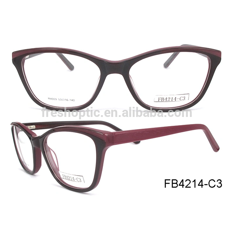 FB4214 Acetate Wooden Optical Glasses acetate eyeglass frames wholesale reading glasses
