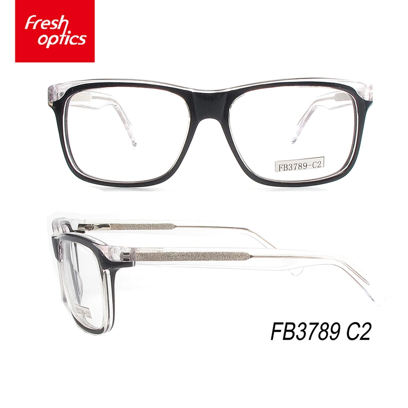 FB3789 Elegant Fashion Optical Frames Eyeglasses With Transparent Processing