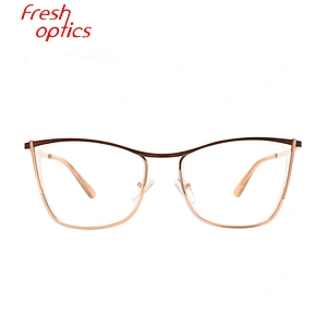2020 best anti blocking big size half full optical frame glasses for men