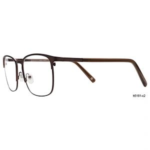 OEM Black square metal eyeglasses optical frames for male