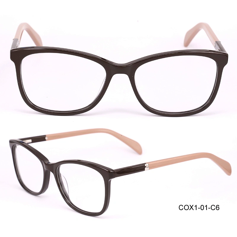 COX1-01 2018 hot sell acetate stocks optical frame low moq in China wholesale