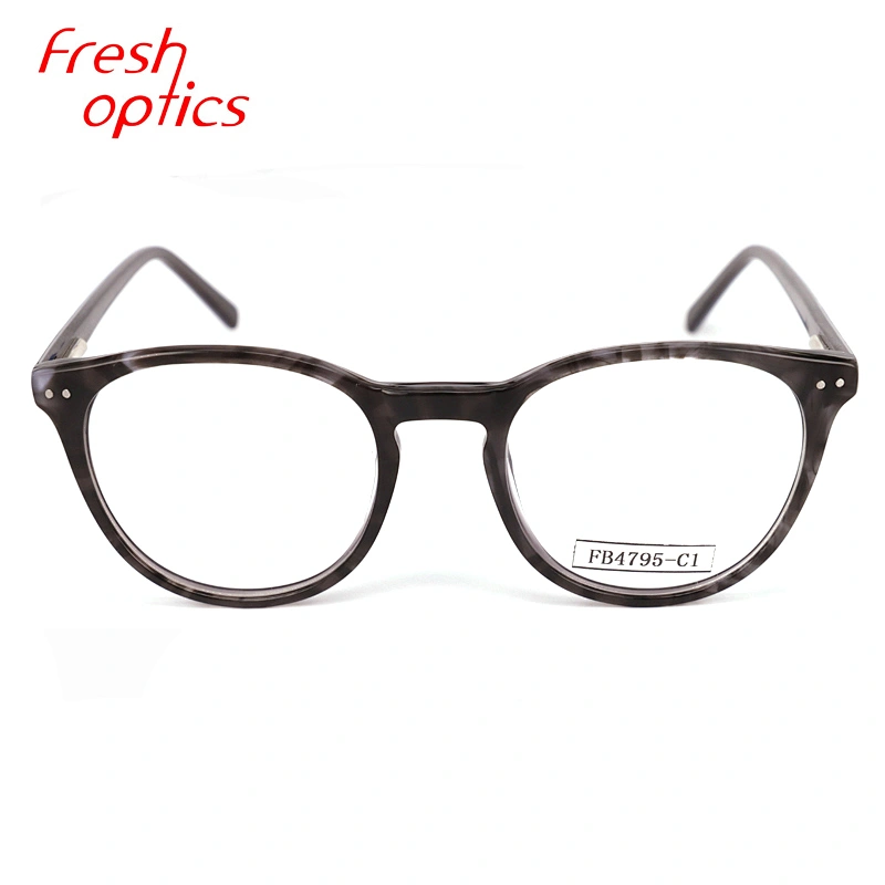 FB4795 acetate material optic eyeglasses frame ladies