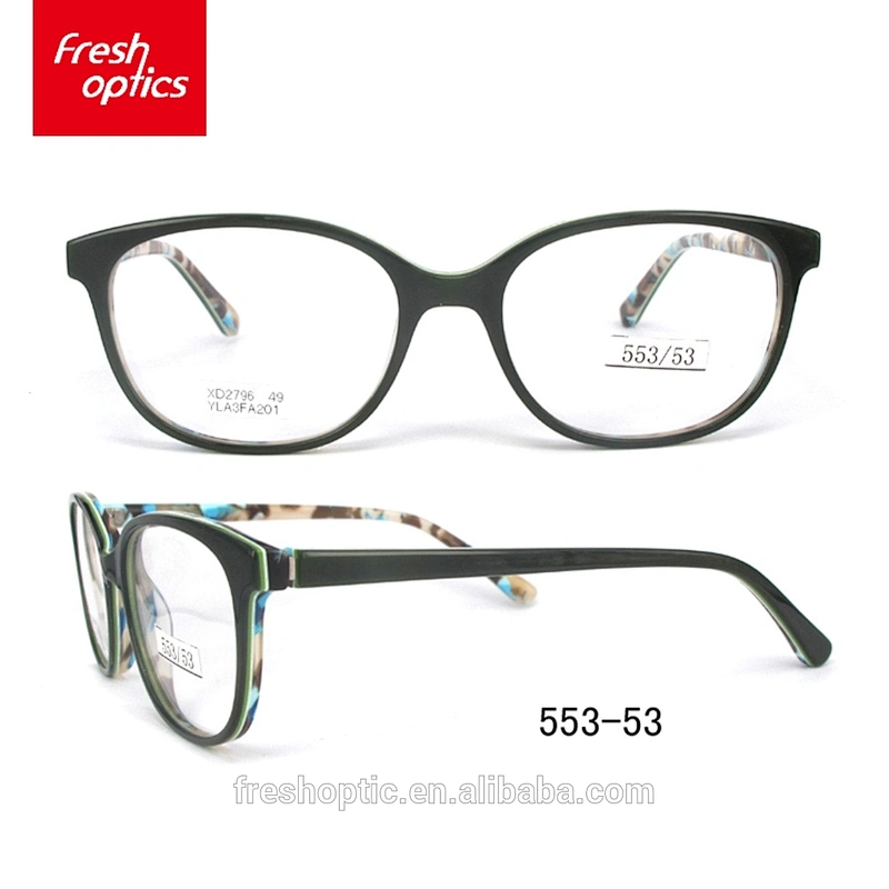 551-51 Newest design child optical frame acetate eyewear frames for kids