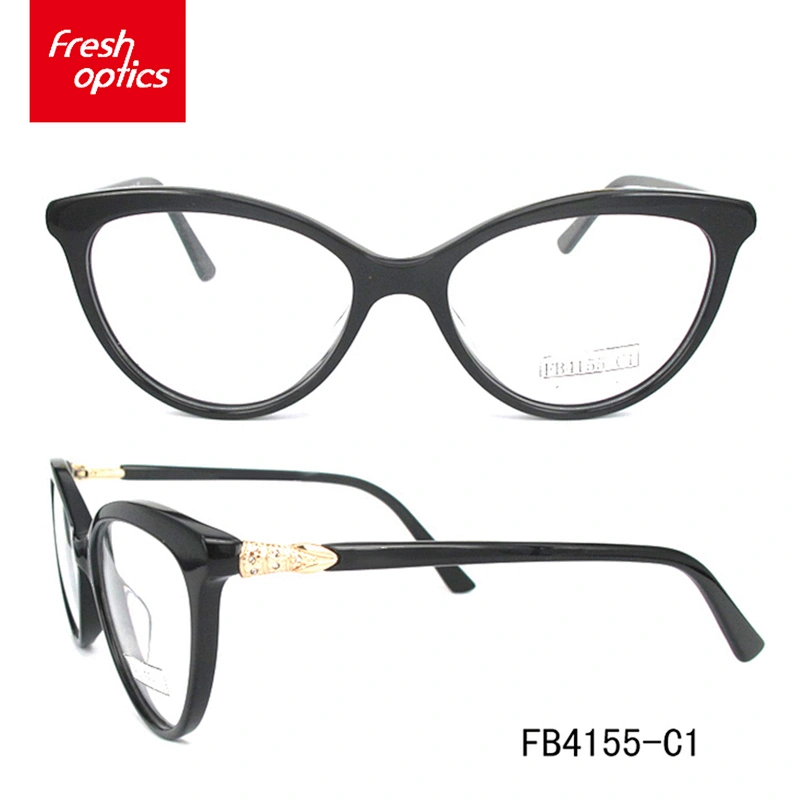 FB4155 Plastic womens baby acetate glasses optical frames