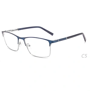 AM2010 China factory bulk metal optical frame stainless steel eyeglass in high quality Ready stocks