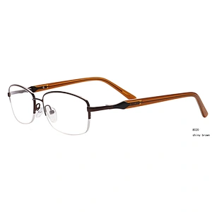 Low moq wholesale metal eyeglasses frames optical glasses  for men