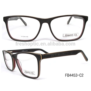 FB4453 hot sell eyewear frames classic shape acetate optical frames in China wholesale