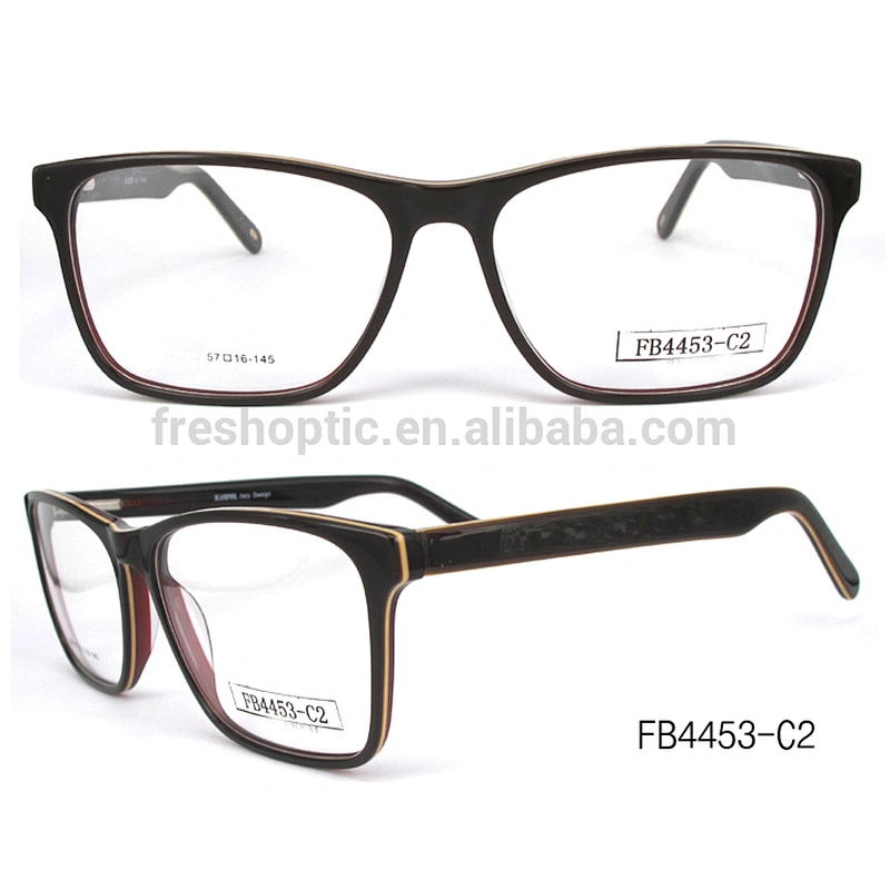 FB4453 hot sell eyewear frames classic shape acetate optical frames in China wholesale