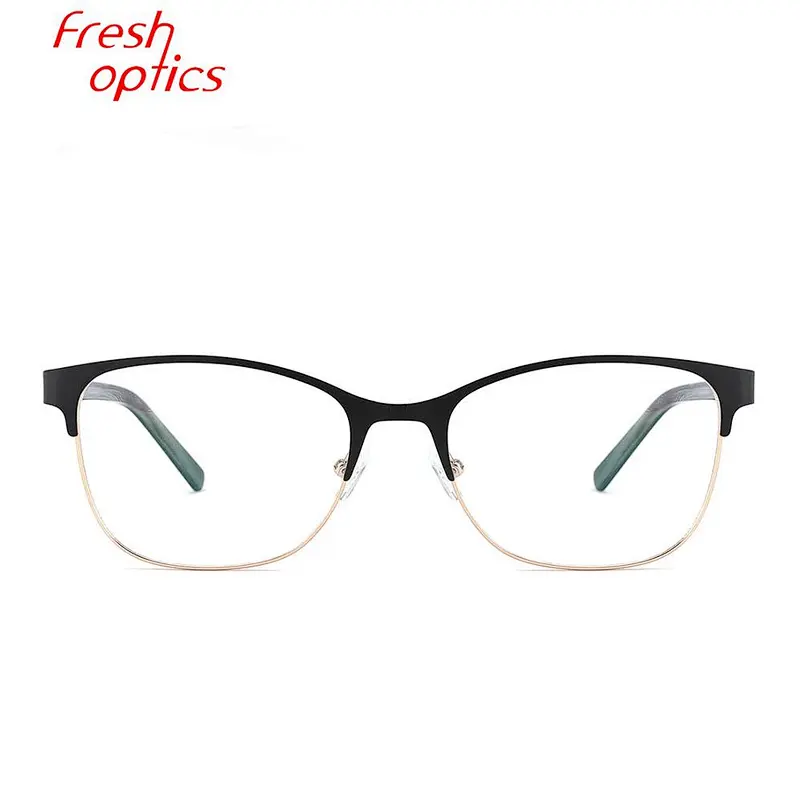 wholesale high quality ready stock prescription glasses metal optical frames