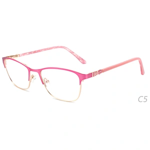 full-rim prescription metal optical glasses frame ready stock