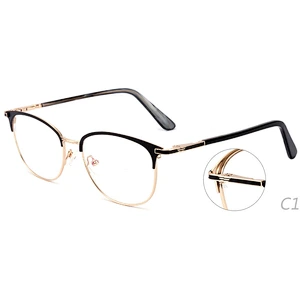 Latest new model round metal optical eyeglasses frames ready stock