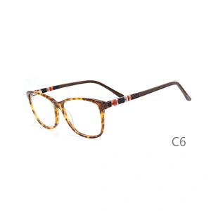 F1707 Eye glasses optical frame manufacturer acetate eyewear China wholesale Ready stocks