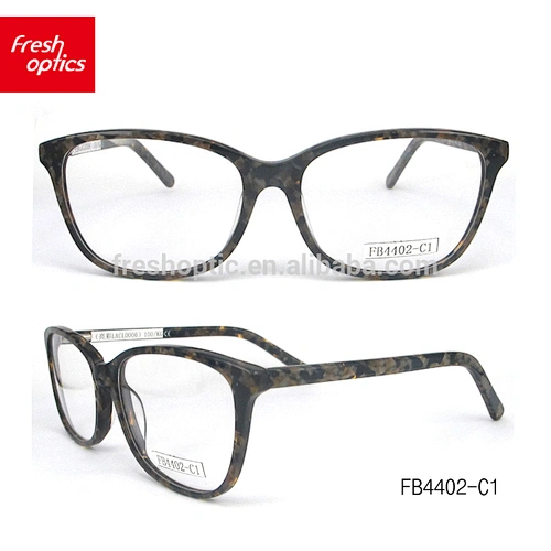 FB4402 Cheap brand name acetate frame custom logo optical frames eyewear glasses